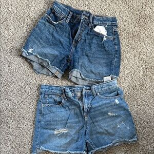 Denim Distressed Kids Shorts